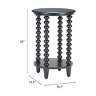 Zuo - Gocce Table d’appoint - Noir-6