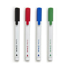 TRU RED - Marqueurs à Effacement Sec - Pointe Fine - Couleurs Variées - Paquet de 4-Couleurs vives et brillantes qui s’effacent proprement