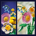 LEGO - Botanicals Petit Bouquet Ensoleillé, Ensemble de Décoration Florale-Décoration LEGO - Une fois que le bouquet printanier a été construit, il peut être fièrement exposé comme décoration de maison ou de bureau