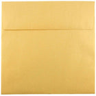  JAM Paper Enveloppes d'invitation carrées métalliques 8,5 x 8,5 po - Stardream Gold - paquet de 25-Couleur : Stardream doré.