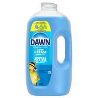 Dawn - Détergent à vaisselle liquide, savon à vaisselle Ultra, parfum Original, 2,64 L-50 % moins de récurage (vs Dawn non concentré)