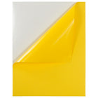 Jam Paper Étiquettes autocollantes pleine page Astrobright, 8 1/2 x 11 po, jaune soleil, 10/paquet-10 par paquet