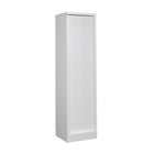 Sauder - Meuble de rangement Merton Hall - Blanc-Rangement multi-pièces:  Cette armoire fonctionnelle peut répondre à vos besoins de rangement dans diverses pièces – salon, cuisine, bureau ou buanderie