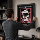 Frameworth - Sebastian Aho 16 po H x 20 po l Cadre signature réplique Carolina Hurricanes Champions de la Coupe Stanley 2026 - Sous licence officielle LNH/AJLNH-8