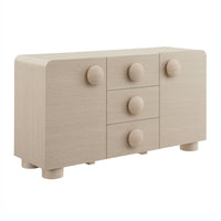 Modway - Sonnet 57" Armoire de rangement de buffet - Ash-Armoire de rangement de buffet