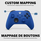 Xbox - Manette sans fil - Shock Blue -Jumelez facilement la manette à des appareils, y compris les consoles Xbox Series X et Xbox One, les PC Windows 10, et les appareils iOS et Android, et utilisez-la pour jouer sur ces appareils ou pour passer de l’un à l’autre