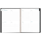 AT-A-GLANCE- Agenda hebdomadaire/mensuel Signature 2027 - 11 po H x 8 3/8 po l - noir - bilingue-Format des pages : 11 po H x 8 3/8 po l