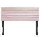 Modway - Tranquil Chenal Touffé Tête de lit King/King de Californie, Rose-Rembourrage en mousse dense