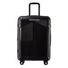 Air Canada - Palma Valise Rigide Pivotante de 24 po - Noir-Fabriqué en Polypropylène durable et léger