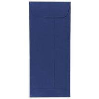JAM Paper Enveloppes à ouverture au sommet, fermeture gommée, 4 1/8 x 9 1/2 po, bleu présidentiel, paq./100-Bleu présidentiel