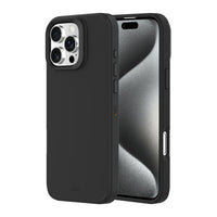 AXS - PROTech Pulse D3O étui fabriqué avec du plastique recyclé pour Apple iPhone 16 Pro Max - Noir-Testé pour des chutes de 12 pieds, soutenu par la technologie D3O