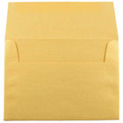  JAM Paper Enveloppes d'invitation métalliques A6 - 4,75 x 6,5 po - Stardream Gold - paquet de 25-Taille : A6 (4,75 x 6,5 pouces)