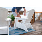 Suncast - Chaise Adirondack avec rangement - Cube de glace-Construction durable à parois multiples pour plus de solidité et de stabilité.
