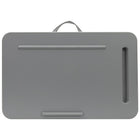 Secretaire portatif LapGear SideKick - Chevrons Gris-Peut contenir des telephones cellulaires et des appareils multimedias à l’horizontale