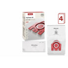 Miele - Sacs à poussière 3D FJM - Paquet de 4-Sacs à poussière et filtres inclus dans un pack XL - La boîte contient huit (4) sacs pour aspirateur HyClean Air FJM de Miele et un (1) filtre de Miele AirClean at un (1) filtre de protection moteur.