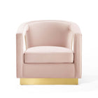 Modway - Frolick Performance Velvet Fauteuil - Rose-8