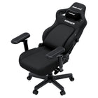 AndaSeat - Chaise de jeu Kaiser 4 XL Premium - Noir carbone-Un savoir-faire durable allié à un design artistique: Le tissu en lin du Kaiser 4 offre une douceur et une respirabilité exceptionnelles, assurant un confort durable dans tous les climats. Ses fibres naturelles renforcent sa durabilité, garantissant une expérience d’assise raffinée qui résiste à l’épreuve du temps.