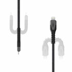 UAG - Câble Charge/Sync Robuste Kevlar USB-C Lightning 5p, Noir-Noyau renforcé en Kevlar 