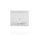 Manhattan Comfort - Plaza 64,25 po Meuble TV Flottant Moderne - Blanc-Centre de théâtre mural et panneau pour salon et chambre