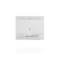 Manhattan Comfort - Plaza 64,25 po Meuble TV Flottant Moderne - Blanc-Centre de théâtre mural et panneau pour salon et chambre