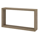 Hudson&Canal - Console Osmond 55" L - Chêne gris vieilli-Le plateau de table a une capacité de poids de 60 lb