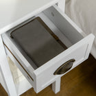 HOMCOM - Table de chevet - lot de 2-La surface est facile à nettoyer avec un chiffon humide 