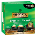 Twinings - Sachets de thé vert pur - paquet de 100-Thé vert naturellement caféiné qui peut être dégusté le matin, pendant une pause l’après-midi ou tout au long de la journée