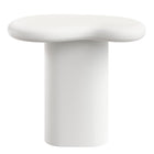 Modway - Elowen Terrasse extérieure Pierre Table d’appoint, Blanc-9