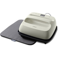 Cricut - EasyPress SE - 9 po x 9 po, taupe - comprend un tapis-Pressez avec le meilleur : conçues et construites par la marque que vous connaissez et en laquelle vous avez confiance, les presses à chaud Cricut sont le complément parfait à une machine de découpe Cricut - conçues pour la polyvalence, la facilité d'utilisation et des résultats professionnels à chaque fois