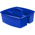 Storex - Grand chariot, Bleu, Paquet de 3-2 grands compartiments avec des mesures intérieures : 11,25 po de long x 4,25 po de large x 4,5 po de profondeur