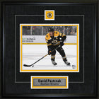 David Pastrnak Pin & Plate Boston Bruins - Impression encadree - 18" x 18"-Qualité supérieure - virtual frames