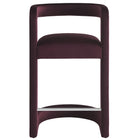 Modway - Winslow Performance Velvet Tabouret de comptoir - Mûrier-7