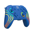 Turtle Beach - Manette de gaming RGB sans fil Afterglow Wave pour Nintendo Switch 2 - Bleu-Huit zones RGB avec quatre modes prédéfinis pour des combinaisons d'éclairage dynamiques 