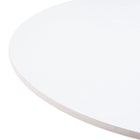 Zuo - Auray Table de bar - Blanc/Or-Plateau en MDF imitation bois