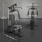 Soozier - Équipement de gym à domicile-Équipement avec rouleaux rembourrés pour un entraînement complet des jambes 