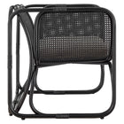 Modway - Ellis Rotin naturel Fauteuil d’accent - Noir-Housse de coussin lavable à la machine