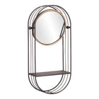 Zuo - Étagère miroir Saroni - Gris antique-6