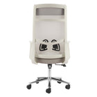 Zuo - Jett High Back Chaise de bureau - Gris pâle-6