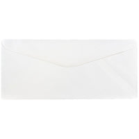 JAM Paper Enveloppes commerciales no14, 5 x 11,5 (po), blanc, 250/paquet (53273C)-Enveloppes commerciales no14