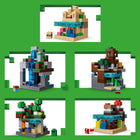 LEGO - Minecraft Biomes miniatures-5 modèles de biome détaillés et amovibles maximisent les possibilités de jeu et d’exposition