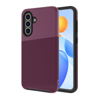 AXS - PROTech Plus Etui double couche anti-choc pour Samsung Galaxy A36  - Sangria-Résistant aux chutes jusqu’a 10 pieds 