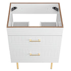 Modway - Daybreak 24" Armoire de toilette de salle de bain (lavabo non inclus) - Blanc-8