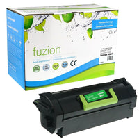 fuzion - Lexmark 53B0HA0 (53B1H00) Cartouche De Toner Remanufacturée - Rendement Haut - Noir-Couleur d'encre: Noir
