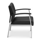 TygerClaw - Chaise d'invité ergonomique à dossier bas avec accoudoirs-Un cadre en acier robuste assure une stabilité remarquable et une durabilité à long terme