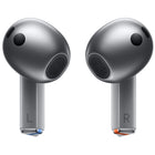 Samsung - Oreillettes Galaxy Buds3 – Argent-Tenue ajustée pour un son sensationnel. Design repensé, conçu pour un son incroyable. Ressentez la différence avec nos toutes nouvelles oreillettes ouvertes offrant une tenue ajustée et inclinée pour adhérer parfaitement à l’oreille.