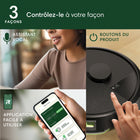 iRobot - Station de vidage automatique pour robot Roomba 105-Compatible avec le Wi-Fi. Utilise un réseau de 2,4 GHz pour la configuration et le fonctionnement. Après sa configuration, votre robot demeurera connecté au réseau de 2,4 GHZ pour son fonctionnement, votre téléphone peut revenir à 5 GHz