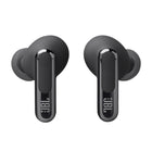 JBL - Live Beam 3 Écouteurs intra sur tige sans fil avec réduction de bruit - Noir-Profitez de 12 heures d’autonomie et de 36 heures supplémentaires dans l’étui de recharge.* Vous avez besoin de recharger vos écouteurs plus rapidement ? Branchez-les 10 minutes avec un câble de charge USB-C pour obtenir quatre heures d’autonomie supplémentaires. Vous pouvez également les recharger sans fil. (*avec RBA désactivée)