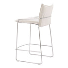 Zuo - Pola Tabouret de comptoir - Blanc-6