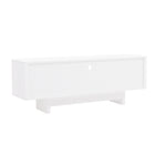 Manhattan Comfort - Meuble TV moderne Ella 59,1 po - Blanc-15,7 po L x 59,1 po l x 21,9 po H