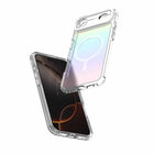 Avana - Coque MagSafe Cosmic iPhone 17 Air - Violet-Le couvercle transparent montre la couleur de la baie de la caméra